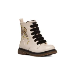 Anfibi bianchi da ragazza Le Scarpe di Alice