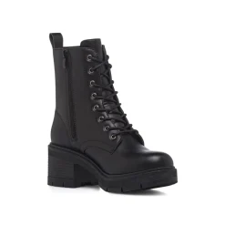 Anfibi neri da Donna con tacco 6 cm Lora Ferres