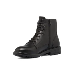 Anfibi neri da uomo con zip Riflessi Urbani