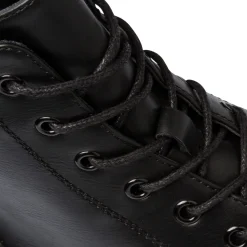 Anfibi neri da uomo con zip Riflessi Urbani
