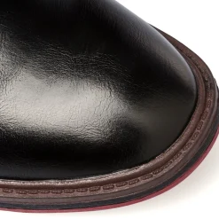 Anfibi neri da uomo con zip Riflessi Urbani