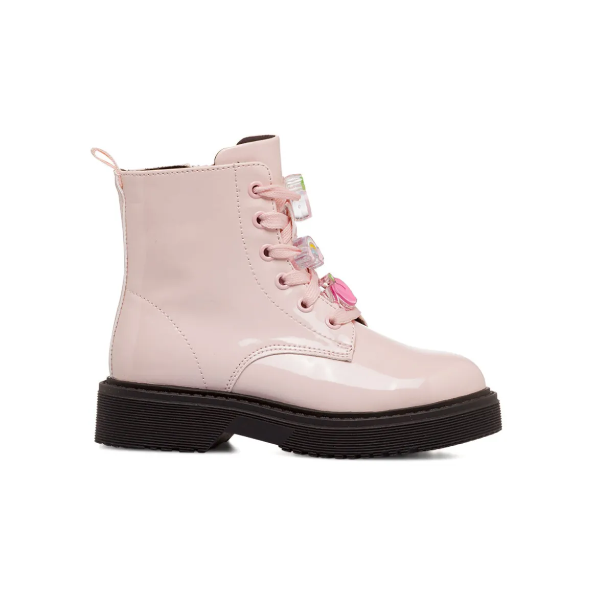 Anfibi rosa da Bambina con charms Le scarpe di Alice