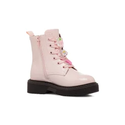 Anfibi rosa da Bambina con charms Le scarpe di Alice