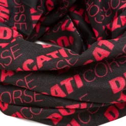 Bandana e scaldacollo multi uso nera con logo Ducati Corse