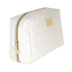 Beauty case Bianco da Donna con logo Camomilla Milano