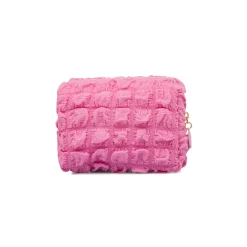 Beauty Case porta oggetti Rosa da Donna con logo Camomilla Milano