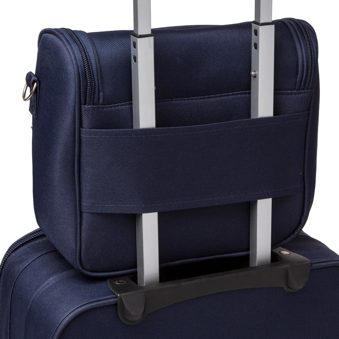 Beauty necessaire da viaggio piccolo blu in tessuto Govago
