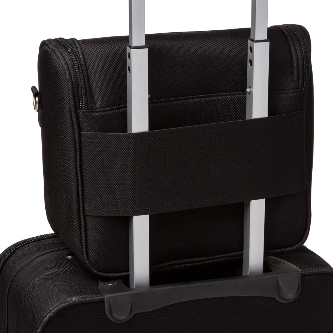 Beauty necessaire piccolo da viaggio nero in tessuto Govago