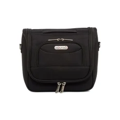 Beauty necessaire piccolo da viaggio nero in tessuto Govago