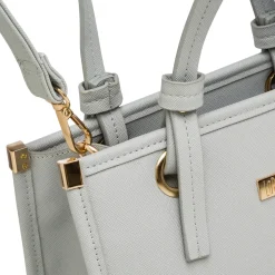 Borsa a mano azzurra da Donna con manico dettaglio nodo Lora Ferres