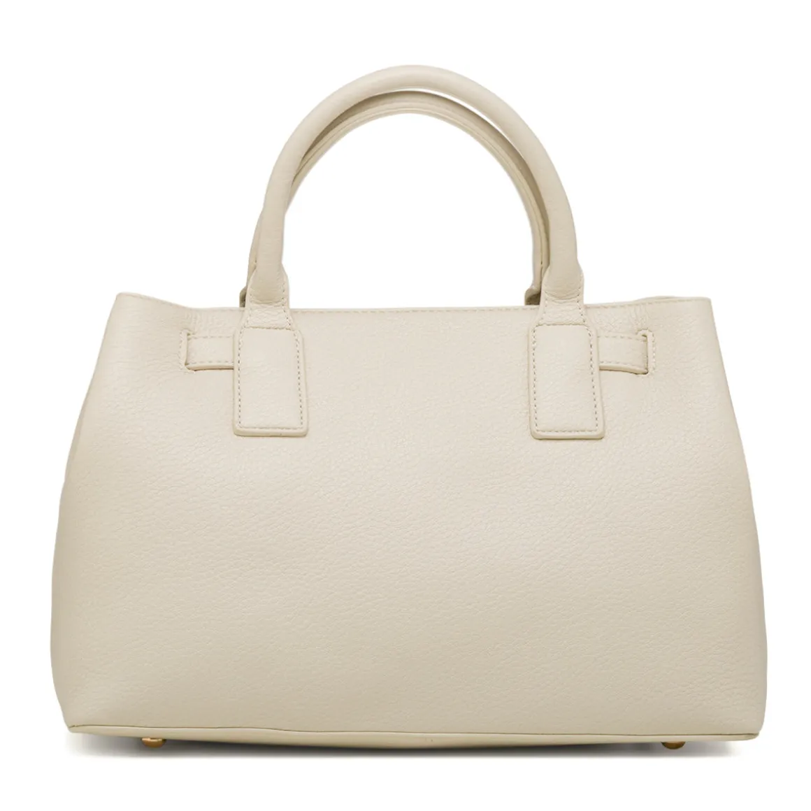Borsa a mano bianco off-white da Donna con dettaglio lucchetto Enrico Coveri