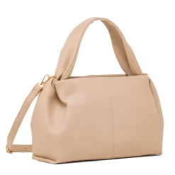 Borsa a Mano da Donna Beige con Manico Imbottito Swish Jeans