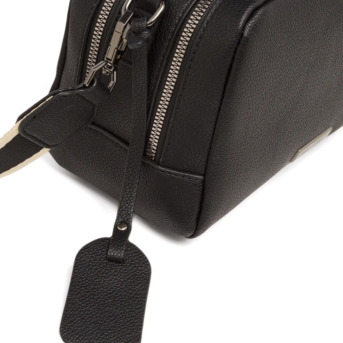 Borsa a mano da donna nera Lora Ferres con tracolla