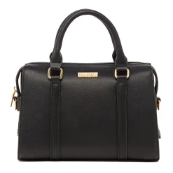 Borsa a Mano da Donna Nera con Tracolla Rimovibile Lora Ferres