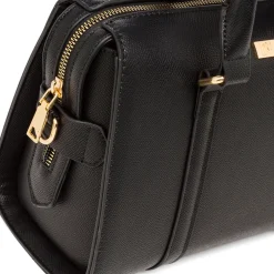 Borsa a Mano da Donna Nera con Tracolla Rimovibile Lora Ferres