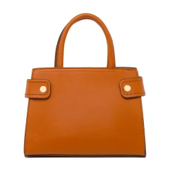 Borsa a Mano da Donna Ocra con Fibbia Elegante Swish Jeans