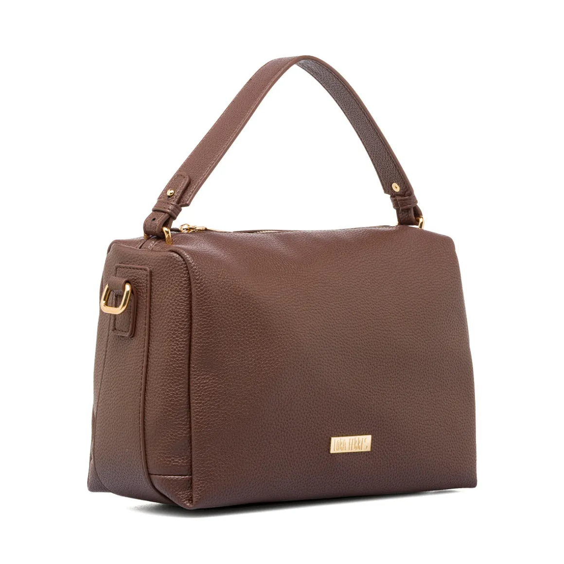 Borsa a mano marrone da Donna con portamonete Lora Ferres