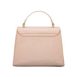Borsa a mano rosa da Donna con targhetta logo Lora Ferres