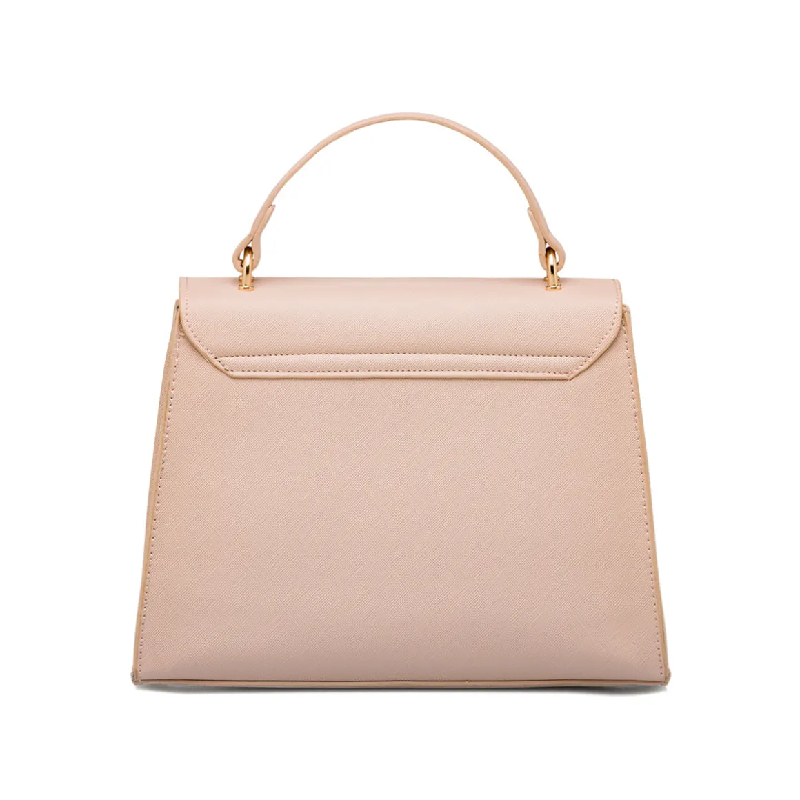 Borsa a mano rosa da Donna con targhetta logo Lora Ferres