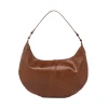 Borsa a mezzaluna marrone da Donna Lora Ferres