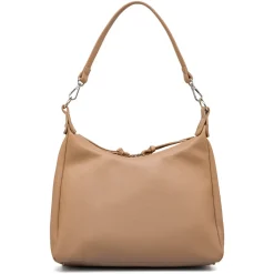 Borsa a spalla Beige da Donna con dettaglio traforato Lora Ferres