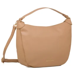 Borsa a spalla beige da Donna con logo Enrico Coveri