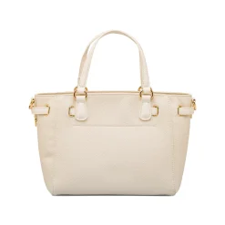 Borsa a spalla bianca da Donna con chiusura a incastro Lora Ferres