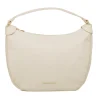 Borsa a spalla bianco off-white da Donna con logo Enrico Coveri