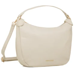 Borsa a spalla bianco off-white da Donna con logo Enrico Coveri
