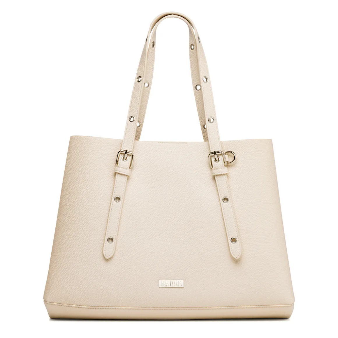 Borsa a spalla bianco off-white da Donna con portafoglio Lora Ferres