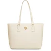 Borsa a spalla Bianco off-white da Donna con logo in metallo Carrera Jeans