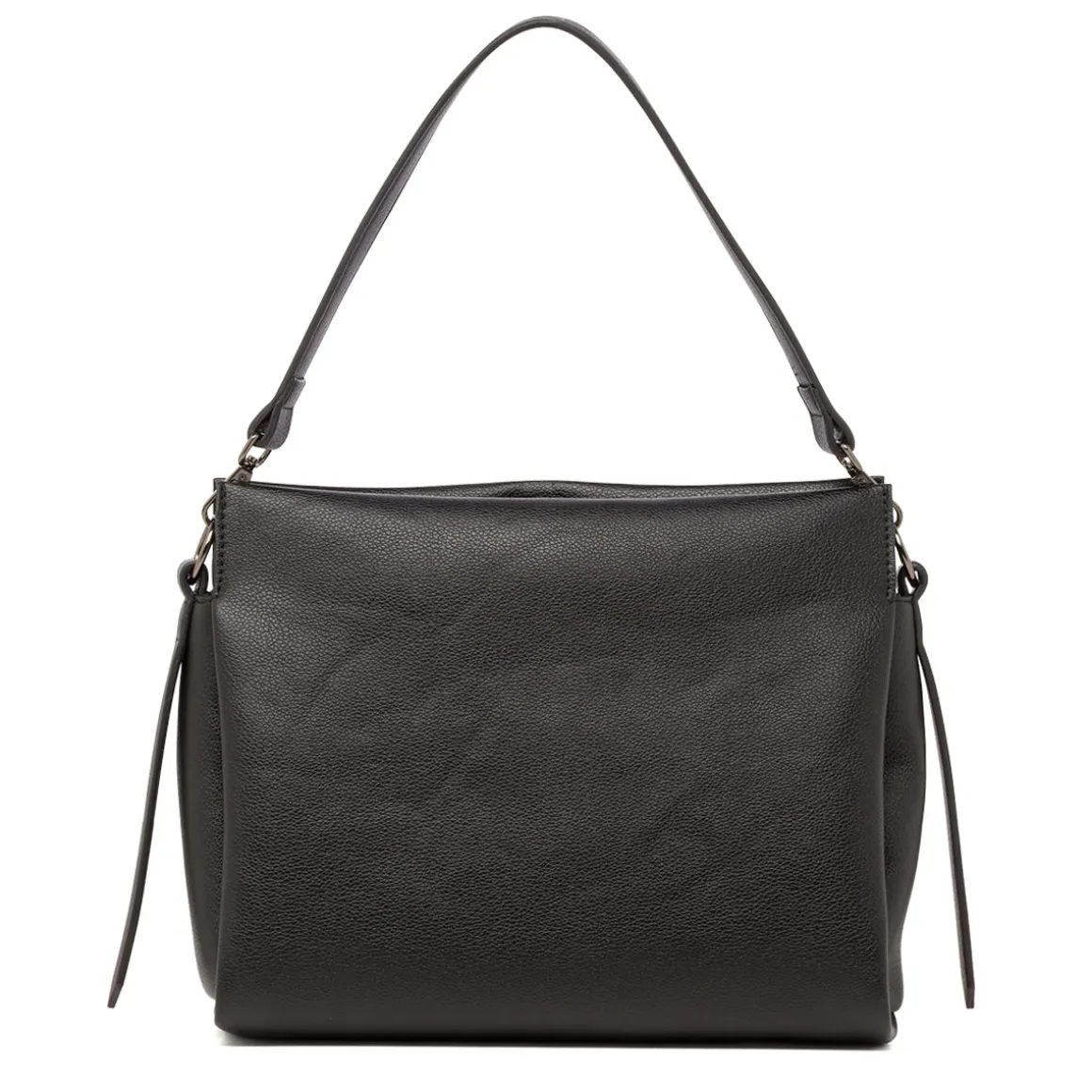 Borsa a Spalla da Donna Nera con Tracolla Regolabile Lora Ferres