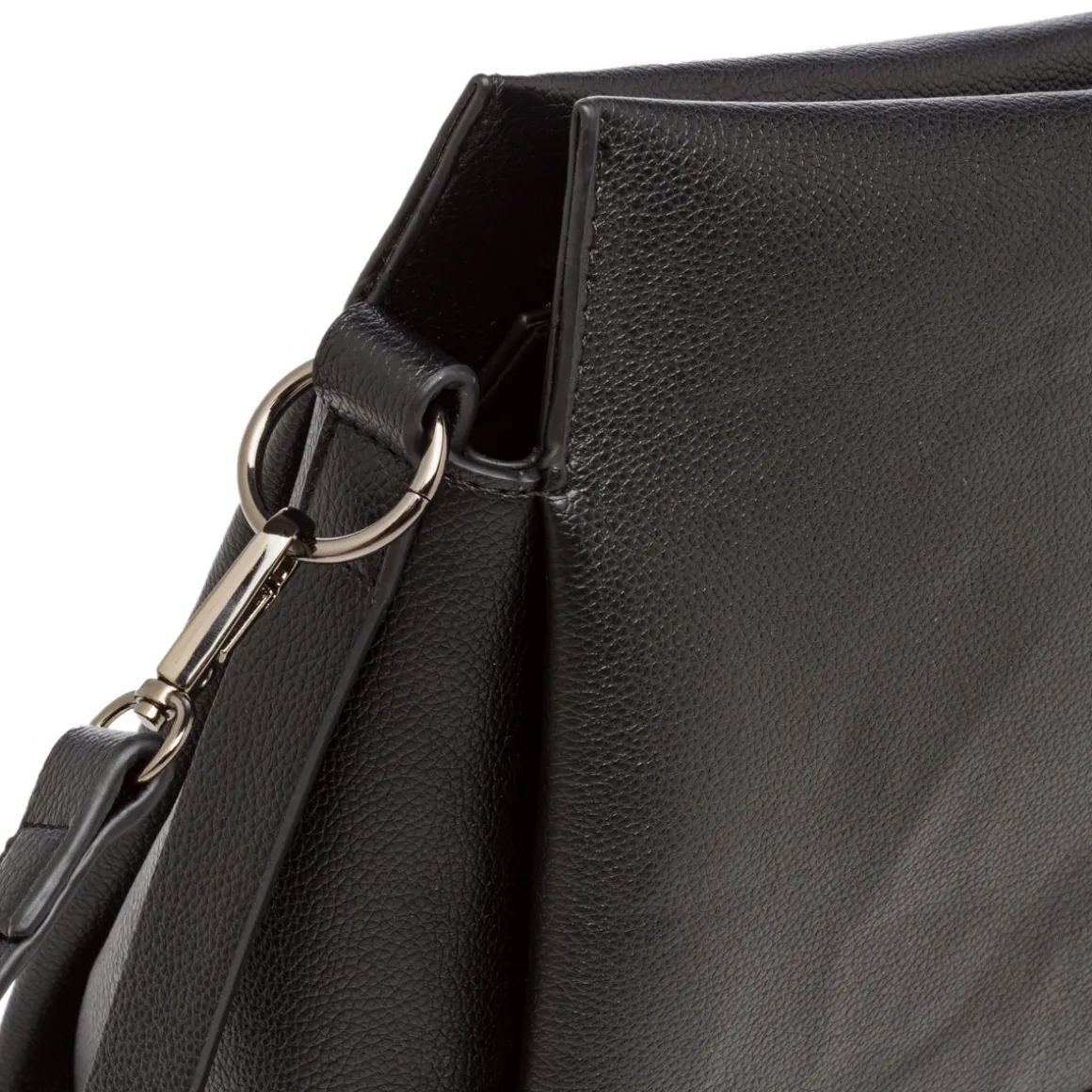 Borsa a Spalla da Donna Nera con Tracolla Regolabile Lora Ferres