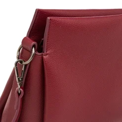 Borsa a Spalla da Donna Rossa con Tracolla Regolabile Lora Ferres