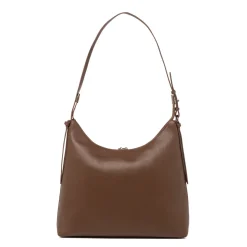 Borsa a spalla marrone da Donna con chiusura zip Lora Ferres