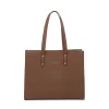 Borsa a spalla marrone da Donna con tracolla rimovibile Lora Ferres