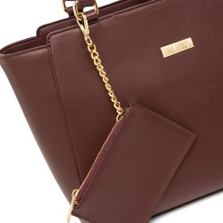 Borsa a spalla marrone da Donna con portamonete Lora Ferres