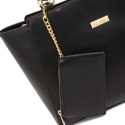 Borsa a spalla nera da Donna con portamonete Lora Ferres