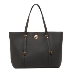 Borsa a spalla nera da Donna con logo Carrera