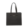 Borsa a spalla nera da Donna con tracolla rimovibile Lora Ferres