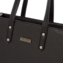 Borsa a spalla nera da Donna con tracolla rimovibile Lora Ferres