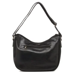 Borsa a Spalla nera da Donna Lora con tasca frontale Ferres