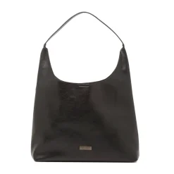 Borsa a spalla nera da Donna con chiusura bottone Lora Ferres