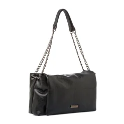 Borsa a Spalla Nera da Donna con manici a Catena Lora Ferres