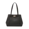 Borsa a spalla nera da Donna con portafoglio Lora Ferres