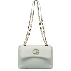 Borsa a tracolla azzurra da Donna con catena Lora Ferres