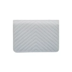 Borsa a tracolla azzurra da Donna con motivo a Chevron Lora Ferres