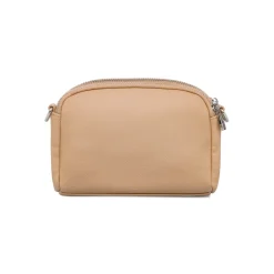 Borsa a tracolla beige da donna con doppio scomparto Lora Ferres