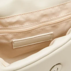 Borsa a tracolla bianca da Donna con catena Lora Ferres