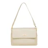 Borsa a tracolla bianco off-white da Donna con logo in metallo Lora Ferres